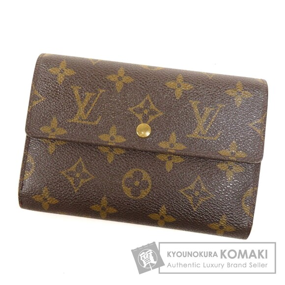 Louis Vuitton Porte Tresor Etui Papier Bifold Wallet Monogram Canvas - Picture 1 of 8